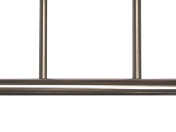 1 Rundrohr 26,9/2,0 mm, mit gerader Lochung, 3 m, Korn 600